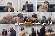 گزارش تصویری/ برپایی میز خدمت در شهرستان گرمه 